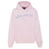 DSQUARED2 DSQUARED2 LOGO EMBROIDERED DRAWSTRING HOODIE