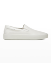 Vince Ginelle Leather Slip-on Sneakers In Offwhite