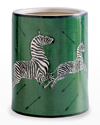 Port 68 Zebra Green Ice Bucket