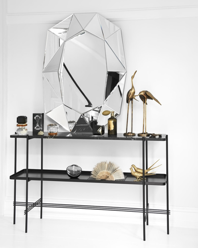 Reflections Copenhagen Large Silver Diamond Mirror In Asst