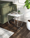 Butler Specialty Co Hanna Marble & Metal End Table