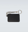 AMIRI LOGO LEATHER WALLET WITH KEYRING