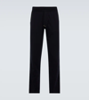 LORO PIANA LEISURE COTTON AND CASHMERE PANTS