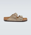 Birkenstock Arizona Sfb Sandals In Taupe