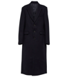 Wardrobe.nyc Black Single-breasted Coat In Navy