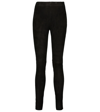 JOSEPH HIGH-RISE SUEDE LEGGINGS