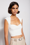 Spring 2022 Ready-to-wear Abia Tee In White