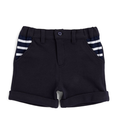 Patachou Babies' Stripe-detail Shorts (6-24 Months) In Blue