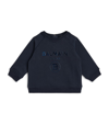 BALMAIN KIDS COTTON LOGO SWEATSHIRT (3-36 MONTHS)