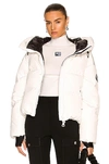 Cordova Women's The Meribel Hooded Down Snow Jacket In Cloud