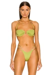 MONICA HANSEN BEACHWEAR ICON UNDERWIRE BIKINI TOP