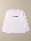 Dolce & Gabbana Kids' Tshirt With Logo In White
