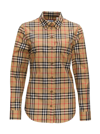 BURBERRY LAPWING SHIRT IN VINTAGE CHECK COTTON PRINT