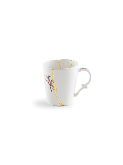 Seletti Kintsugi No. 3 Mug In White