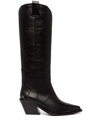 Anine Bing Tall Tania Boots In Black