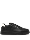 EMPORIO ARMANI LOGO-PRINT LOW-TOP SNEAKERS