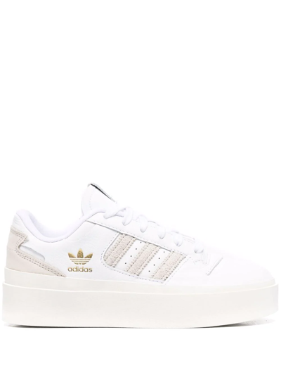 Adidas Originals Women's Forum Bonega Low Top Sneakers In White