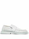 Marsèll Estiva Ruched Leather Loafers In Blue