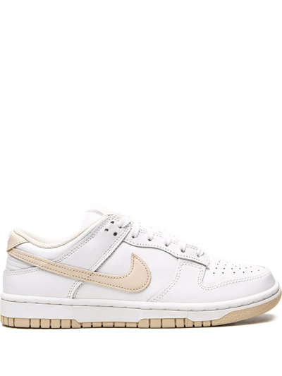 Nike Dunk Low Sneakers In White