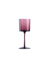 NASON MORETTI GIGOLO WATER GLASS - PURPLE