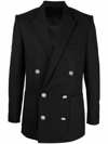 BALMAIN DOUBLE-BREASTED WOOL BLAZER