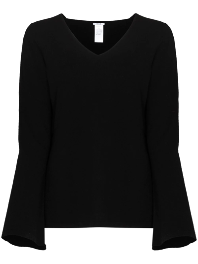 Wolford A-shape Cashmere Top In Black
