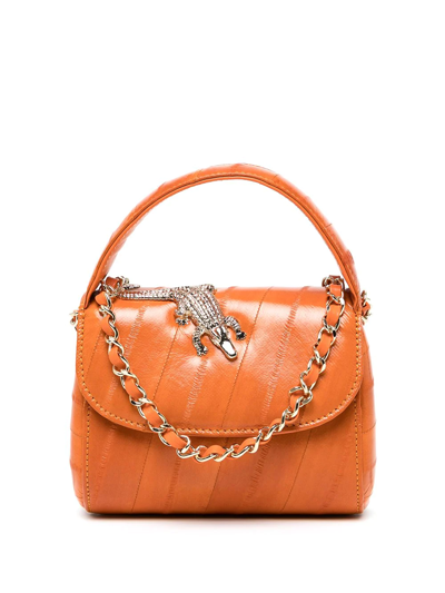 Amélie Pichard Baby Abag Leather Crossbody Bag In Orange