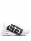 Givenchy Graffiti-logo Lace-up Sneakers In White