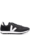 Veja Man Sneakers Black Size 10 Textile Fibers In Black