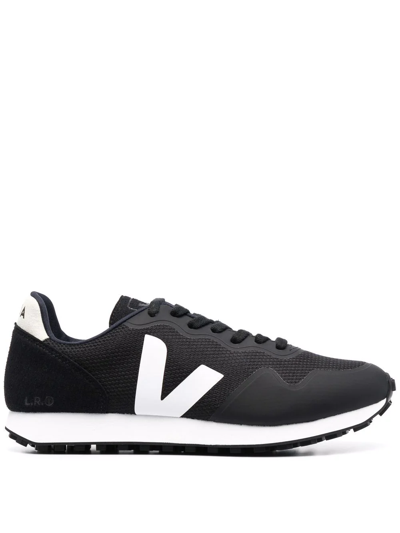 Veja Man Sneakers Black Size 10 Textile Fibers