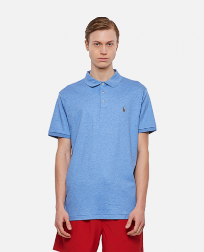 Polo Ralph Lauren Ralph Lauren Cotton Polo Shirt In Blue