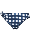 JACQUEMUS VICKY GINGHAM BIKINI BOTTOMS