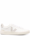 Veja Campo Low-top Lace-up Sneakers In White