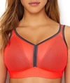 Anita Air Control High Impact Wire-free Sports Bra In Coral Anthracite
