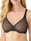 Wacoal Women's All Edge Underwire Bra 855341 In Black