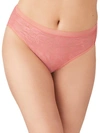 Wacoal Awareness Lace High-cut Brief Underwear 871101 In Faded Rose