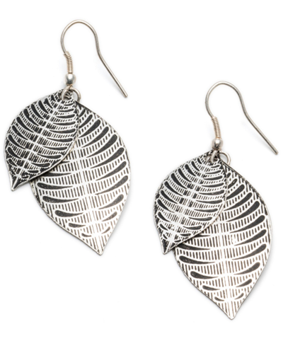 Matr Boomie Women's Sanctuary Drop Earrings In Silver Tone