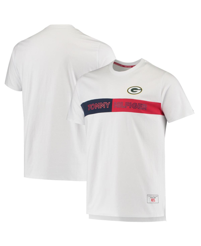 Tommy Hilfiger Men's  White Green Bay Packers Core T-shirt