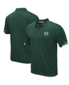 Colosseum Men's  Green Colorado State Rams Logo Santry Polo Shirt In Green