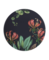 Villeroy & Boch Avarua Leaf-print Porcelain Bread And Butter Plate 16cm In Blue Multi