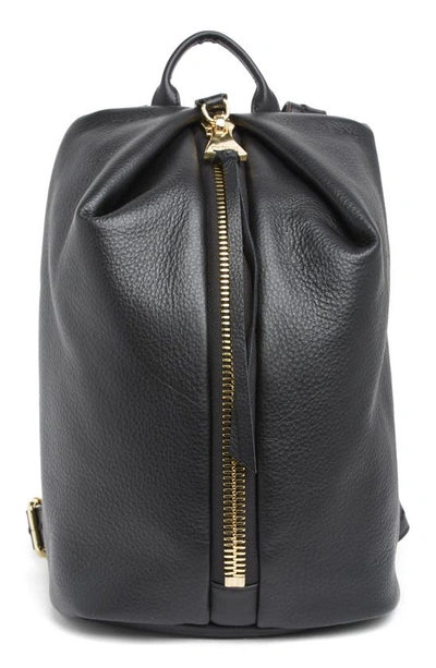 Aimee Kestenberg Tamitha Leather Backpack In Black W Gold