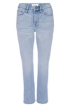 Frame Le Crop High Waist Mini Boot Jeans In Carnation