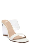 Bp. Naomi Sandal In White Faux Leather