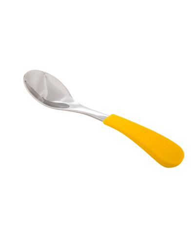 Avanchy Stainless Steel Baby Spoons 2 Pack In Yellow