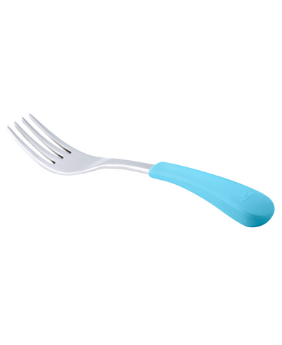 Avanchy Stainless Steel Baby Fork 2 Pack In Blue