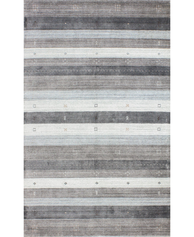 Bb Rugs Land I167 7'9" X 9'9" Area Rug In Gray