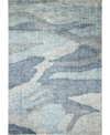 Bb Rugs Bayside Alm215 7'6" X 9'6" Area Rug In Blue