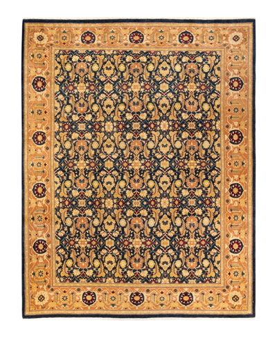 Adorn Hand Woven Rugs Mogul M14052 9'3" X 11'10" Area Rug In Blue