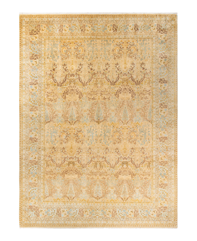 Adorn Hand Woven Rugs Mogul M14220 9'1" X 12'9" Area Rug In Yellow