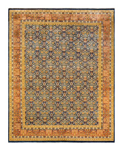 Adorn Hand Woven Rugs Mogul M1602 9'2" X 11'7" Area Rug In Blue